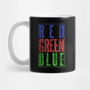 Lettering RGB Color Mug